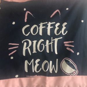 Coffee and cat apron